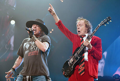 Resmi, Axl Rose Menggantikan Brian Johnston, AC/DC Siap Buat Album