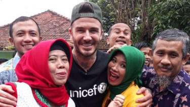 Diam-diam David Beckham Kunjungi PAUD di Semarang, Ada Apa?