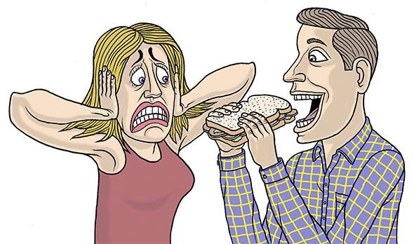 Sensi mendengar suara kunyahan orang saat makan? Ini penyebabnya