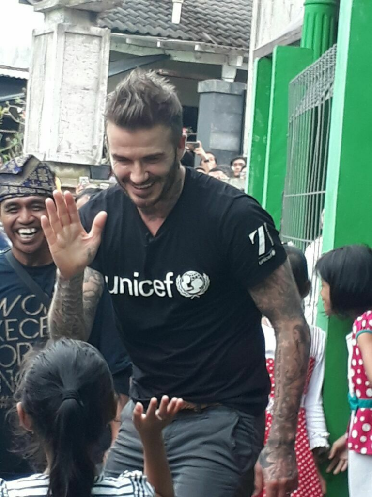 Diam-diam David Beckham Kunjungi PAUD di Semarang, Ada Apa?