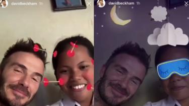 Siapa Sripun, Anak Yang Mengambil Alih Instagram David Beckham?
