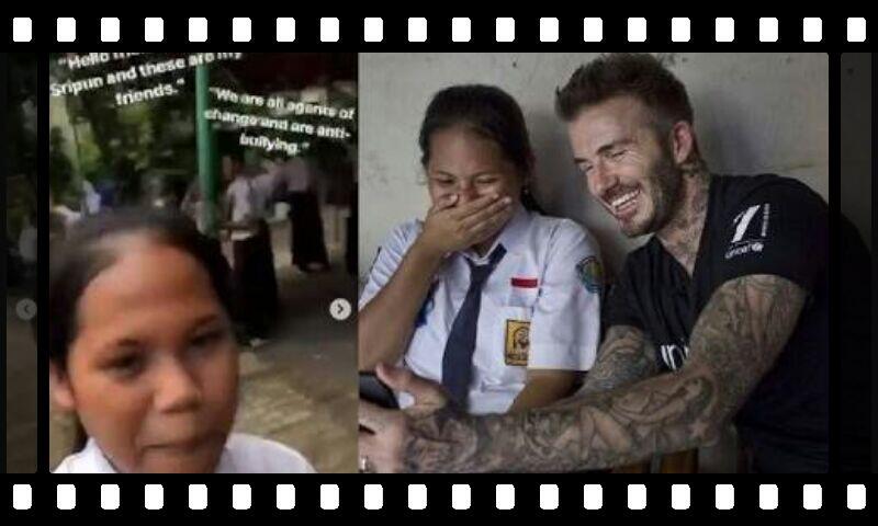 "Beckham" Bersama "Sripun" Gadis Semarang, Yang Melawan Bully Di Sekolah.