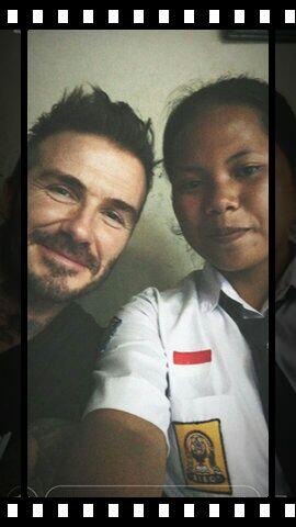 "Beckham" Bersama "Sripun" Gadis Semarang, Yang Melawan Bully Di Sekolah.