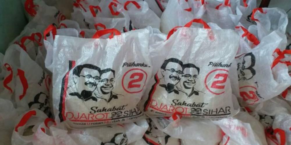 Bagi-bagi Beras di Pilkada Sumut