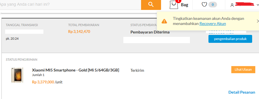 KURANGNYA SCREENING VENDOR di BLIBLI
