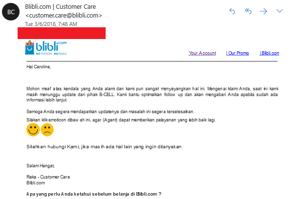 KURANGNYA SCREENING VENDOR di BLIBLI