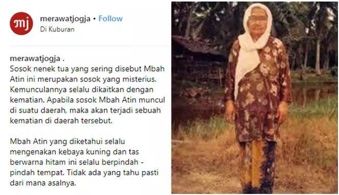 Mbah Atin, Sang ‘Pencabut Nyawa’ yang Membuat Masyarakat Jogja Tidak Bisa Tidur