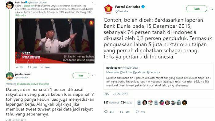 Gerindra Sama dengan HanafiRais Soal Data Tanah BankDunia, Dede Budhyarto: Bikin malu