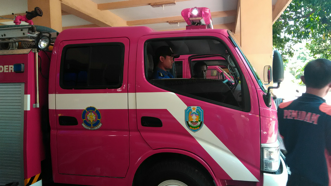 Kunjungan Dari Pemadam Kabupaten Bondowoso Ke Mako Damkar Situbondo