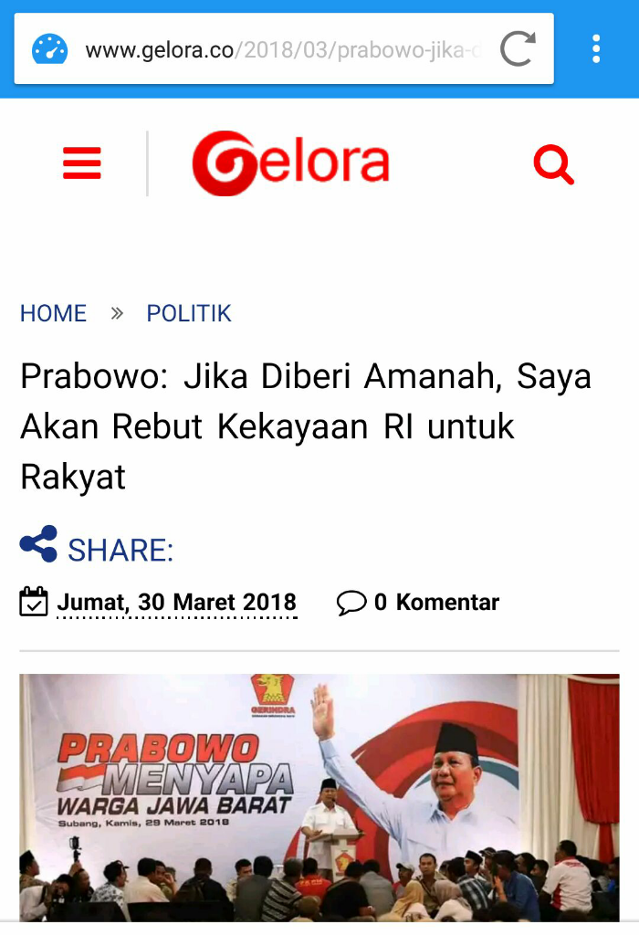 Ternyata Prabowo Bukan Hanya Ditawari Rp 15 Triliun.... !!!