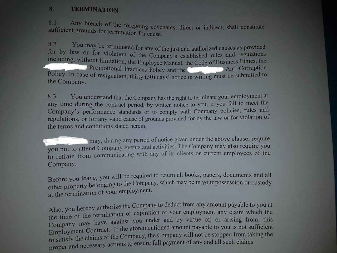 Resign Karyawan Kontrak