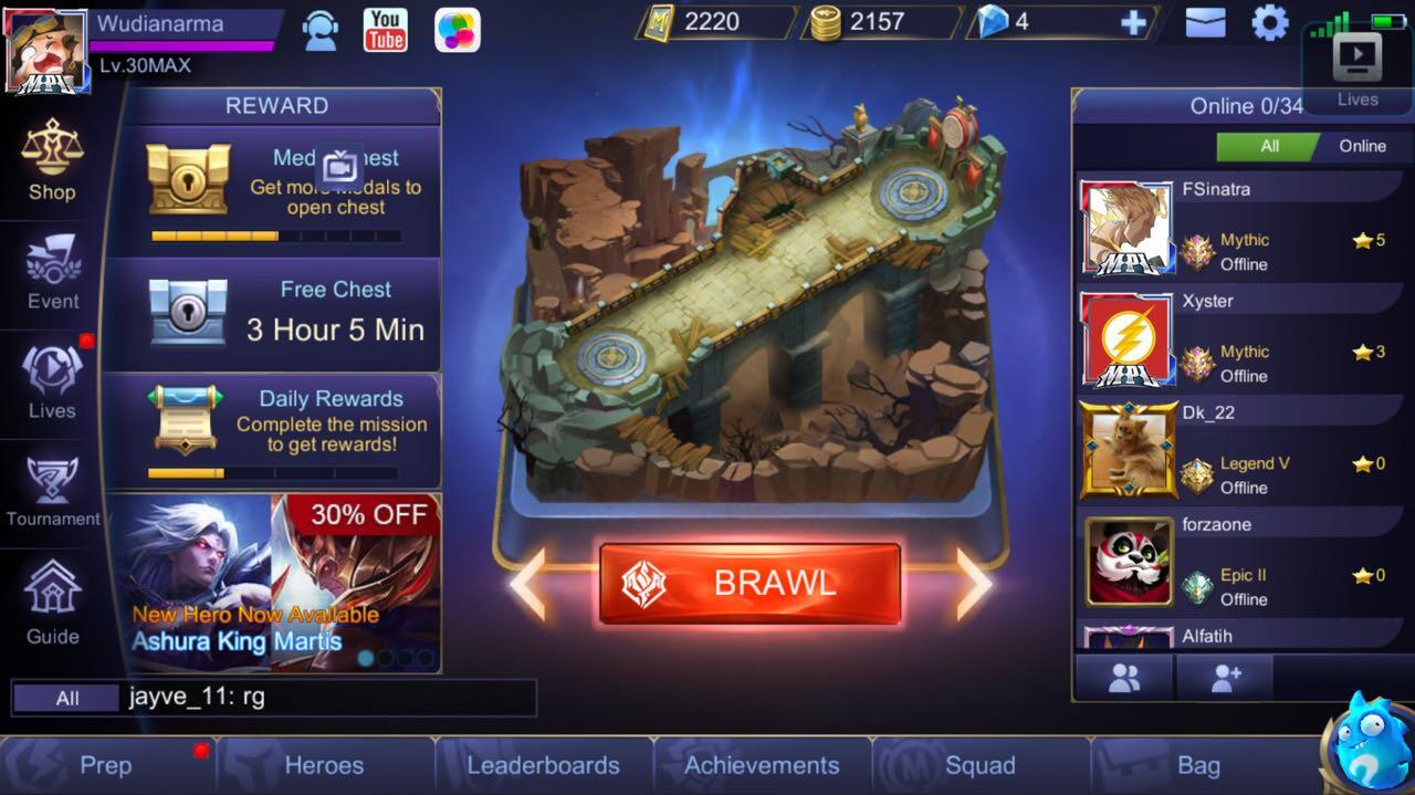 Jual Jasa TopUp Diamond Dan Member StarLight Mobile Legend LEGAL 100