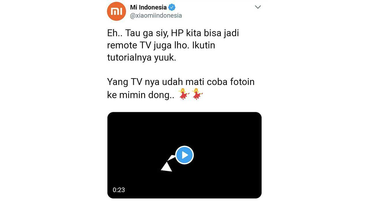 Vivo Launching di 12 TV Nasional,Xiaomi Malah Ajak Pemirsa Matikan TV Pakai Mi Remote
