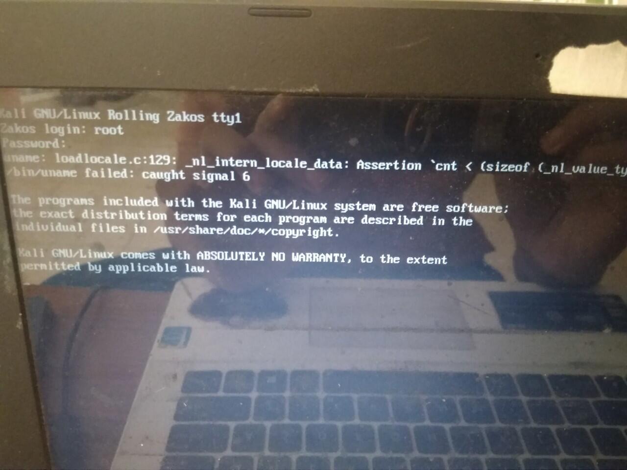&#91;Help&#93; Kali Linux tidak bisa masuk mode GUI setelah upgrade distro