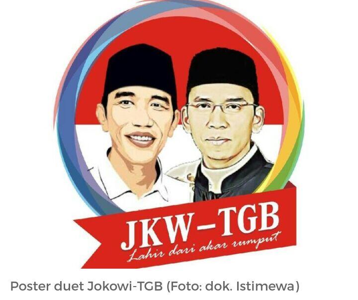 Beredar Poster Duet Jokowi-TGB