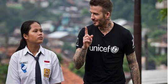 Bikin Ngiri !!! Younglex Selfie Bareng David Beckham