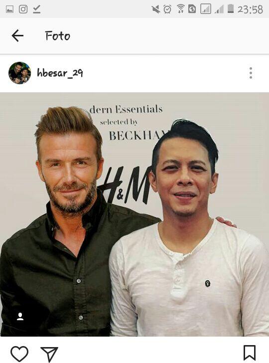 Bikin Ngiri !!! Younglex Selfie Bareng David Beckham