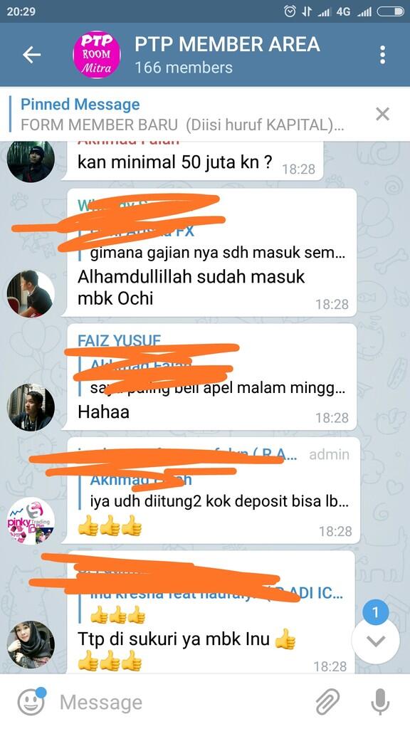 Kalau mau join investasi itu dianalisa dulu brooo...
