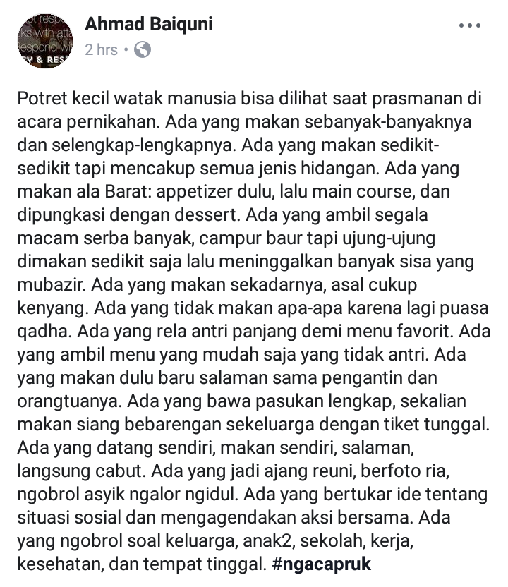 Mengapa Orang Rela Membeli Undangan Resepsi Sampai Puluhan Juta Rupiah?