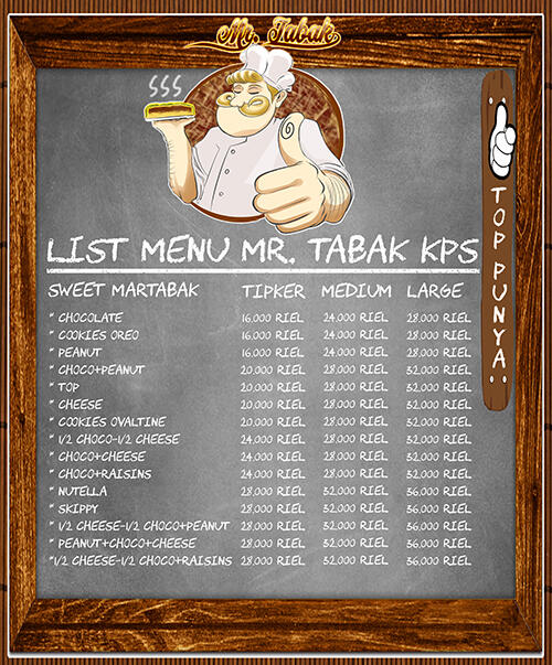 Mr.Tabak KPS Tempat Jual Martabak di Kamboja