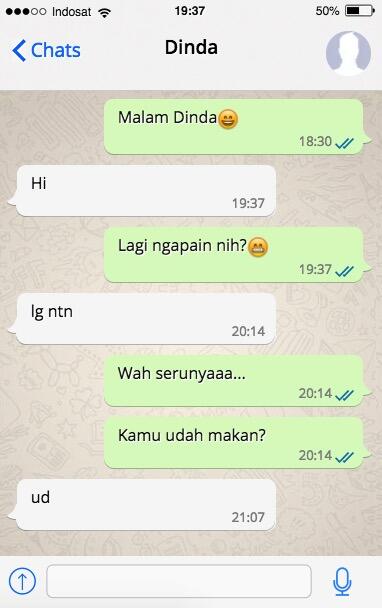 5 Chat dari Gebetan yang Menandakan Kalau Dia Gak Tertarik Sama Kamu