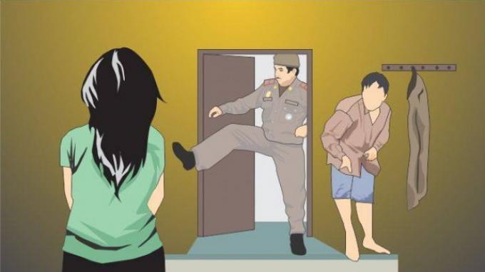 Duh, Kakak Beradik Pacaran, Ketahuan Saat Digerebek di Hotel