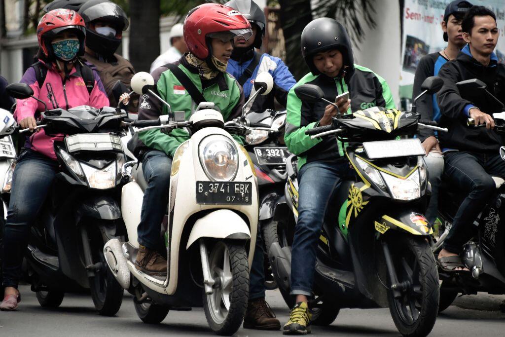 Hidup Sopir Ojek Daring tak Seindah Dulu | KASKUS