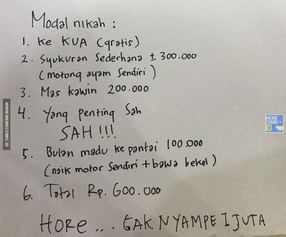 Cewek Cantik Ini Rela Dinikahi dengan Mahar 500 Ribu Aja! ..its TRUE !!! salute !