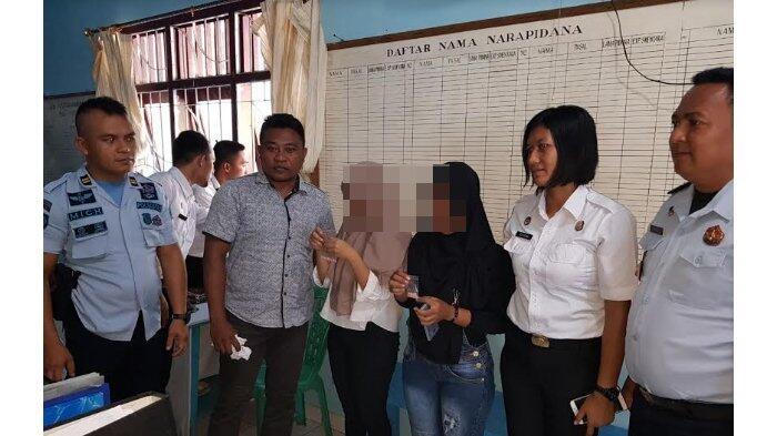 Dua Wanita Diamankan Saat Hendak Berikan Obat ke Penghuni Lapas Tawaang Bitung