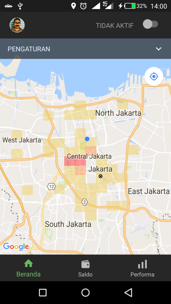 Gabung Gocar jalur VIP
