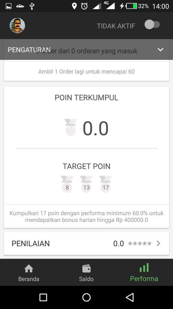 Gabung Gocar jalur VIP