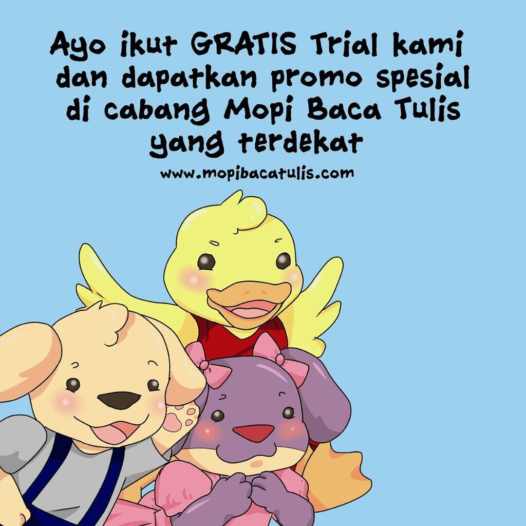 Welcome to Mopi Baca Tulis, Franchise Kelas Baca Tulis Anak