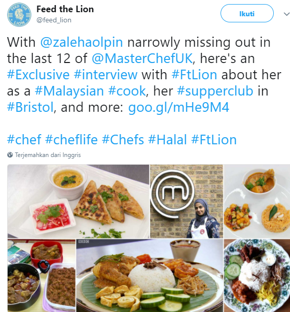 Rendang di MasterChefUK