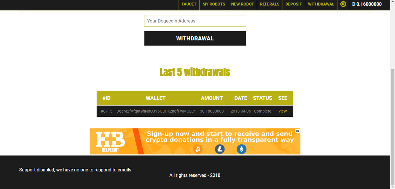 2 HARI BISA PAYOUT DOGE LEGIT, WD TERLAMPIR DAN ADA ROBOT