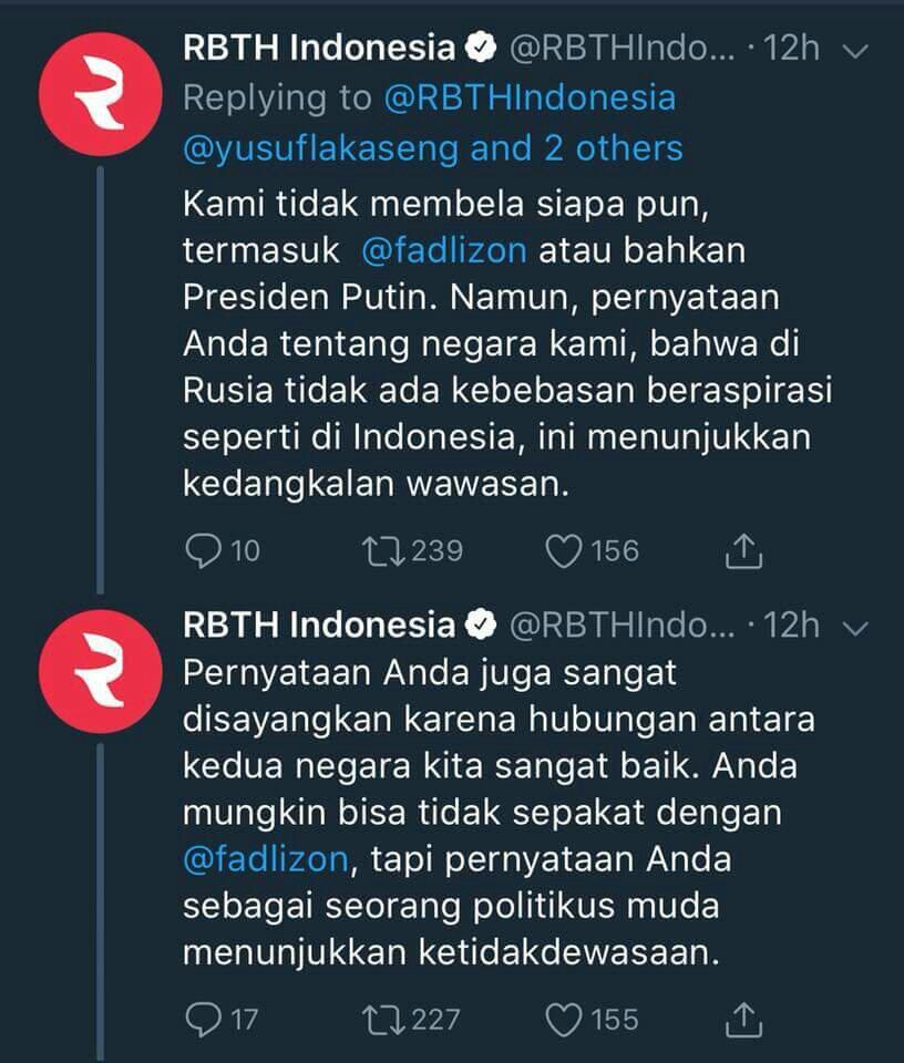 Menghinat Presiden Rusia, Tsamara Amany Dihujat Media Resmi Rusia.