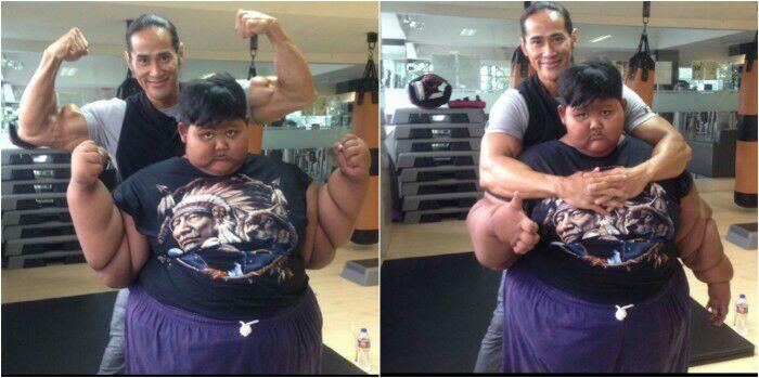 Dulu Beratnya 193 Kg, Kini Aria si Bocah Obesitas Sukses Hilangkan Lemak 70 Kg