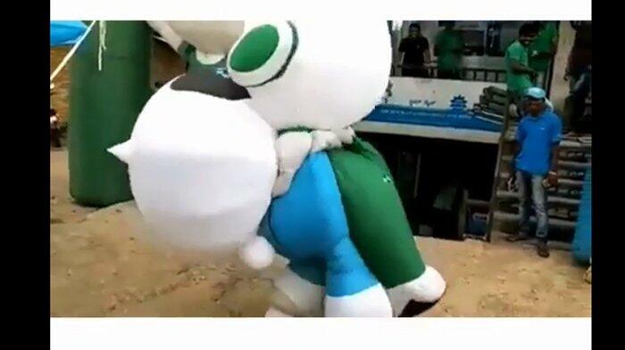 Maskot Smartphone Oppo dan Vivo Berantem, yang Menang Siapa Ya Kira-kira?