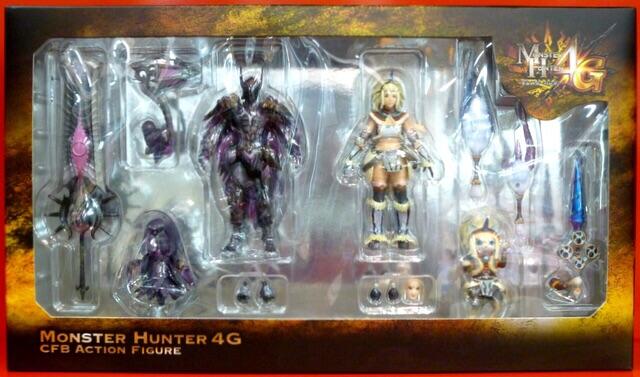 monster hunter 4g cfb action figure