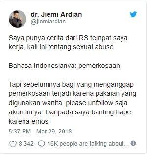 Dokter Ini Ceritakan Pengalaman Korban Pemerkosaan, Kesimpulannya Jadi Sorotan 