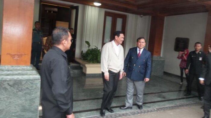 Ada Apa, Prabowo dan Luhut Bertemu Diam-diam?