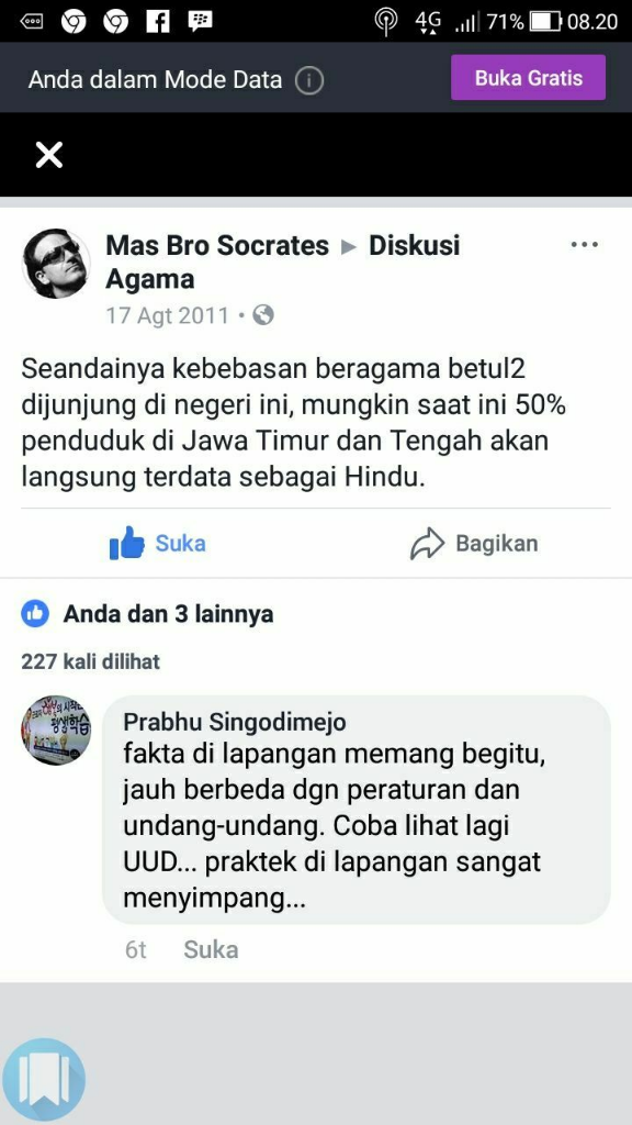 KTP Penganut Kepercayaan di Pulau Jawa, Jawa Tengah Miliki Jumlah Terbanyak