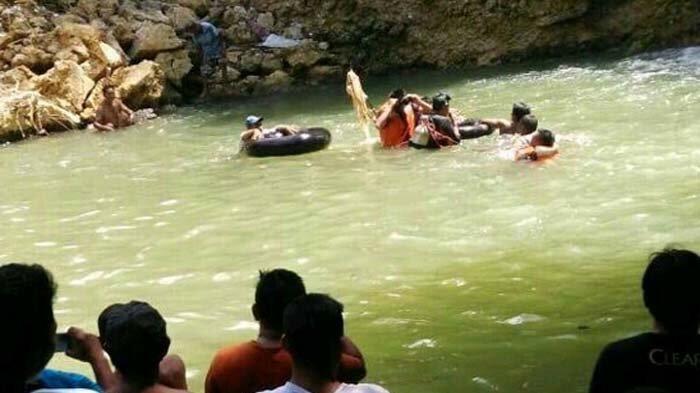 Hadapi Ujian Nasional, Siswa MAN 1 Pamekasan Malah Tewas Tenggelam di Air Terjun