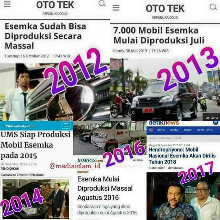 Produksi Massal Mobil Esemka