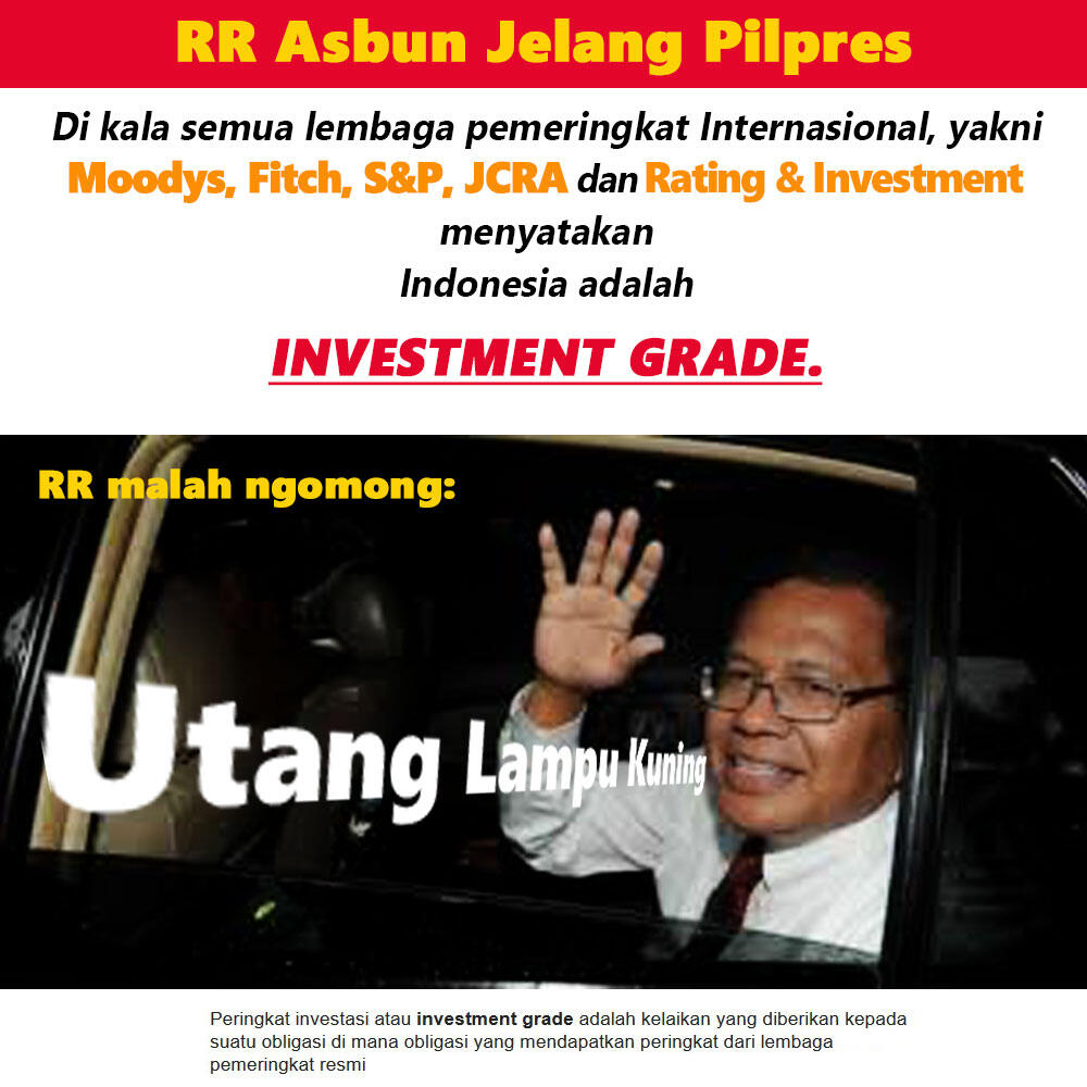 Rizal Ramli Asal Ngomong?