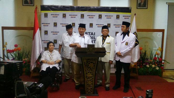 Kepada PKS, Prabowo Katakan akan Maju Jadi Capres 2019