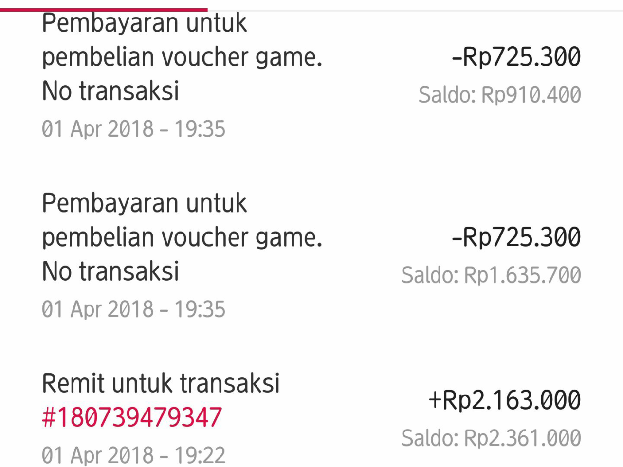 Bukadompet dikuras cuma untuk voucher game
