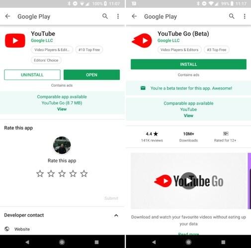 Gak Perlu Takut Kehabisan RAM dan Kuota! Google Play Store Kenalkan Fitur Lite dan Go
