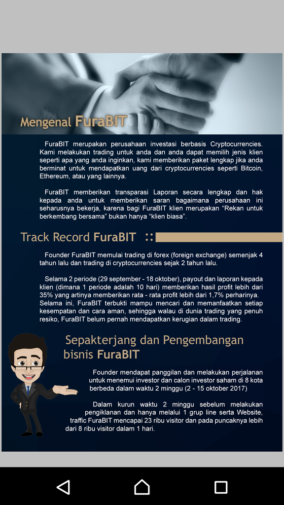 Pengalaman Manis Investasi di FURABIT, Profit 30% Perbulan. Terbukti gan