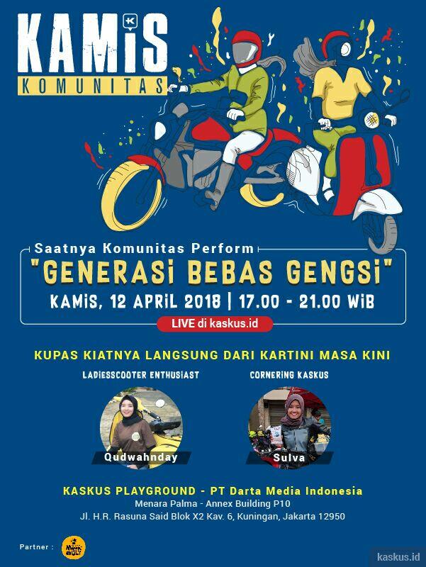 Bahas Hobi dan Cita-cita Bareng Kartini Masa Kini di KAMKOM Yuk Gan!
