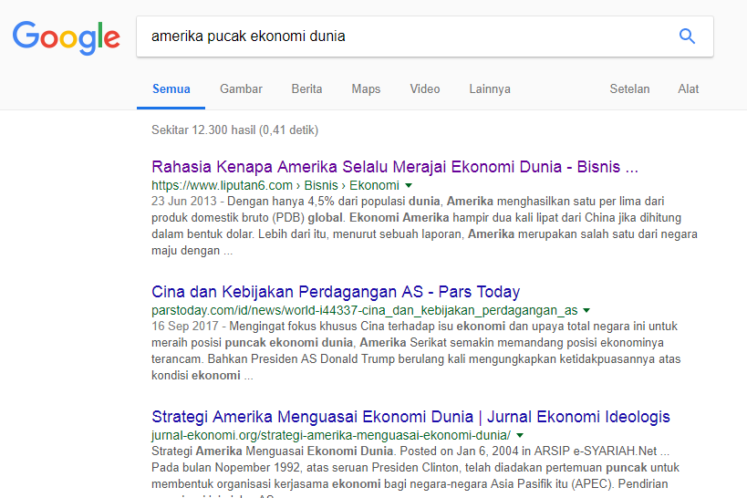 amerika puncak ekonomi dunia, beberapa point yang dapat di terapkan di indonesia